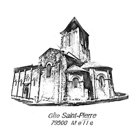 Gite St Pierre Melle  Exterior photo